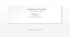 Desktop Screenshot of andreasfunkl.com